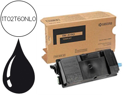 TONER KYOCERA TK-3190 ECOSYS P3055 / P3060 PRETO 25000 PAGINAS