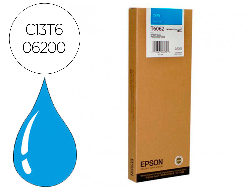 TINTEIRO EPSON GF STYLUS PRO 4880/4800 CIAN