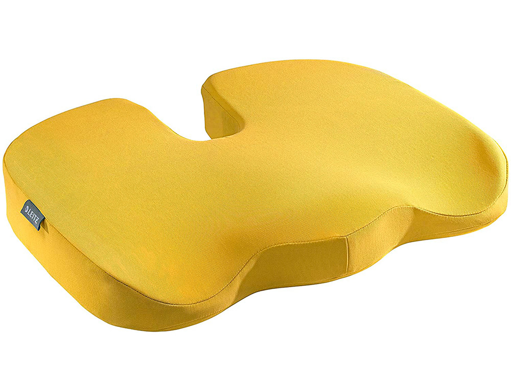 ALMOFADA DE ASSENTO LEITZ ACTIVE ERGO COSY COR AMARELO