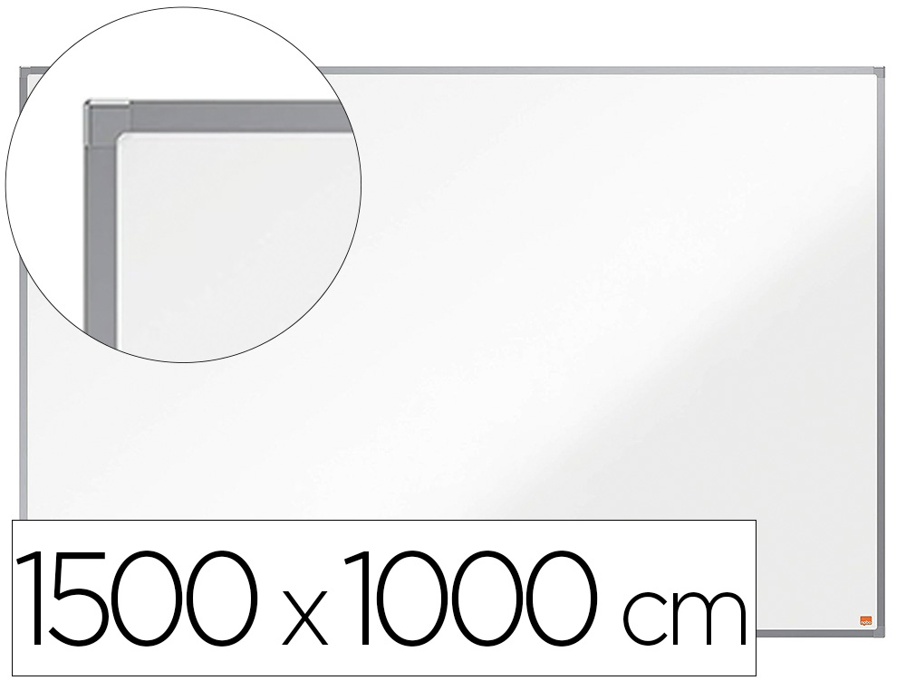 QUADRO BRANCO NOBO ESSENCE ACO VITRIFICADO MAGNETICO 150X100 CM