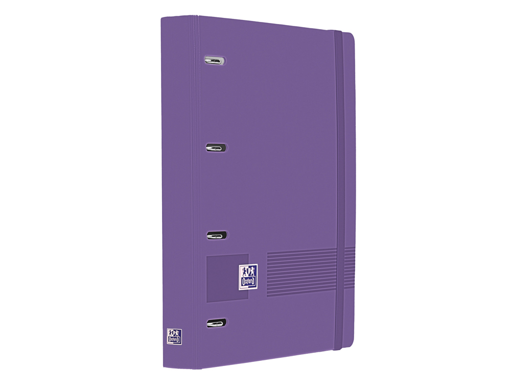 PASTA 4 ANEIS OXFORD EUROPEANBINDER LIVE&GO CAPA POLIFOAM DIN A4 + RECARGA 120 FOLHAS