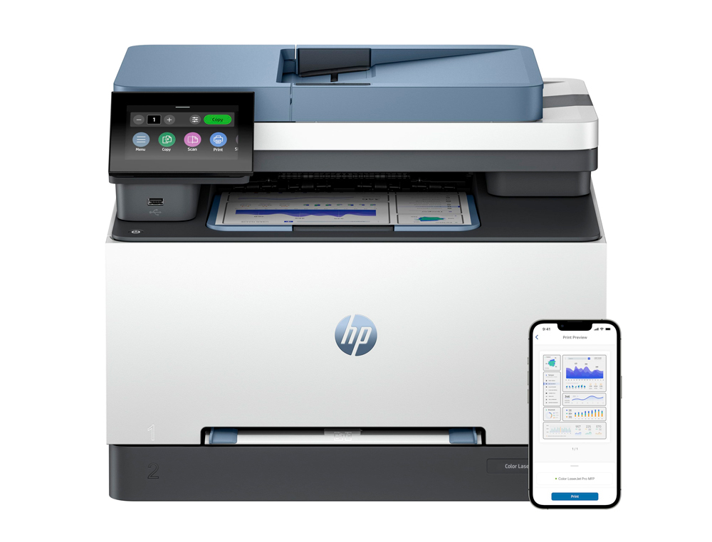 EQUIPO MULTIFUNCION HP LASERJET PRO MFP 3302FDW LASER COLOR A4 25 PPM NEGRO/25 PPM COLOR ESCANER