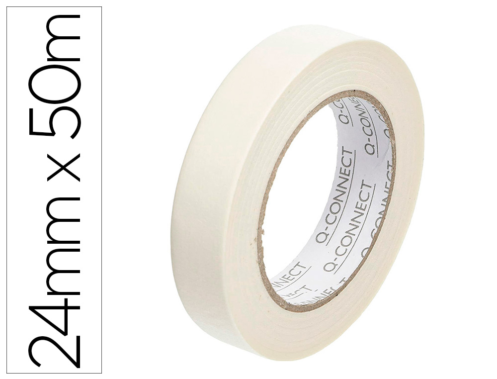 FITA ADESIVA Q-CONNECT PARA PINTOR 50 MT X 24 MM