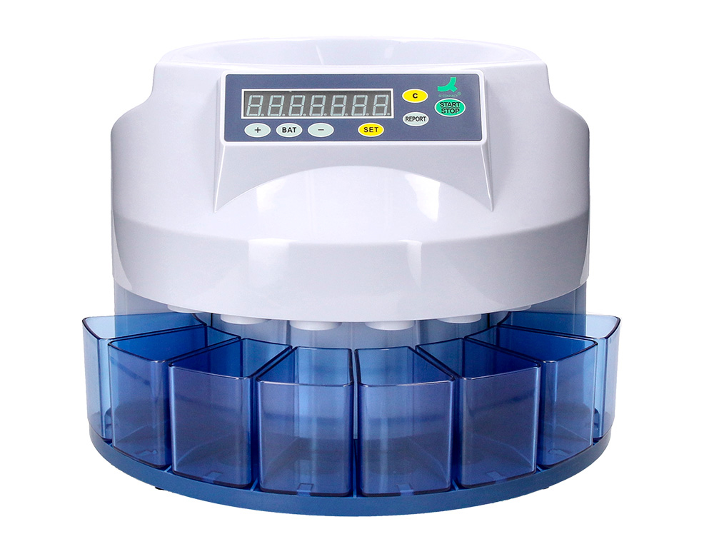 MAQUINA DE CONTAR E CLASSIFICAR MOEDAS Q-CONNECT