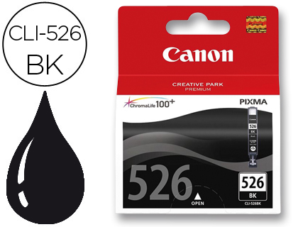 TINTEIRO CANON CLI-526 BK PRETO