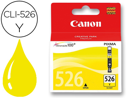 TINTEIRO CANON CLI-526 Y AMARELO