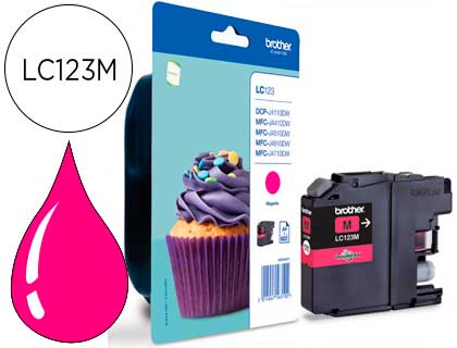TINTEIRO BROTHER MFC-J4410DW/4510 DW MAGENTA -600 PAG