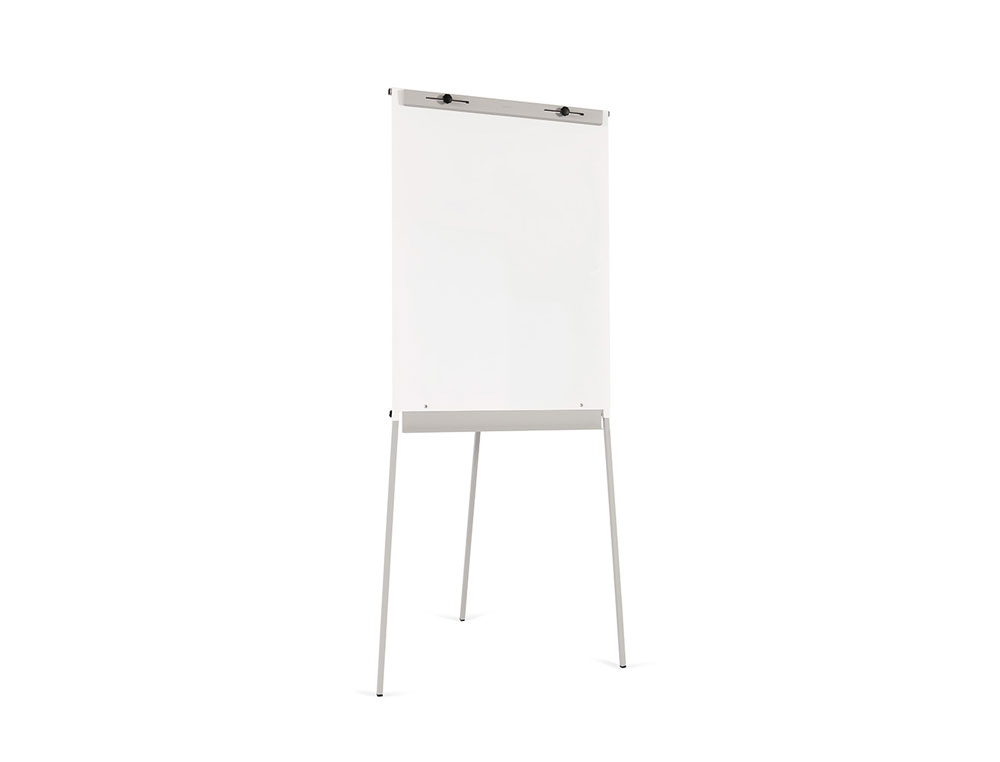 QUADRO BRANCO ROCADA COM TRIPE PARA CONFERENCIAS MAGNETICA LACADA BRACO EXTENSIVEL 68X104 CM ALTURA