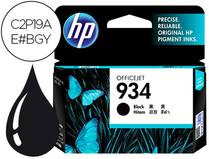 TINTEIRO HP 934 OFFICEJET 6815/ 6230 / 6830 PRETO 400 PAG