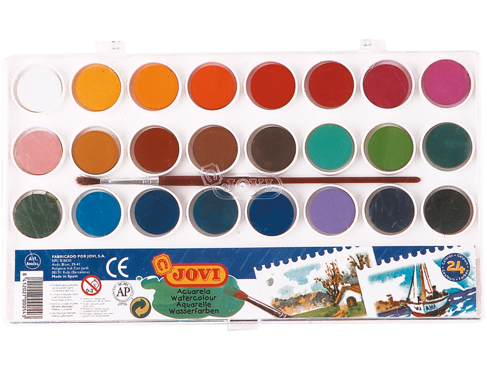 AGUARELA JOVI 24 CORES