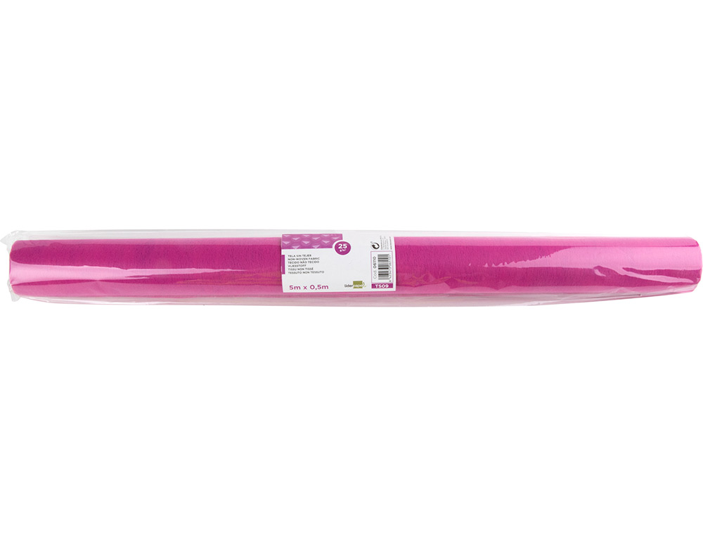 TECIDO SEM TECER LIDERPAPEL 25 G/M2 ROLO DE 5 MT ROSA