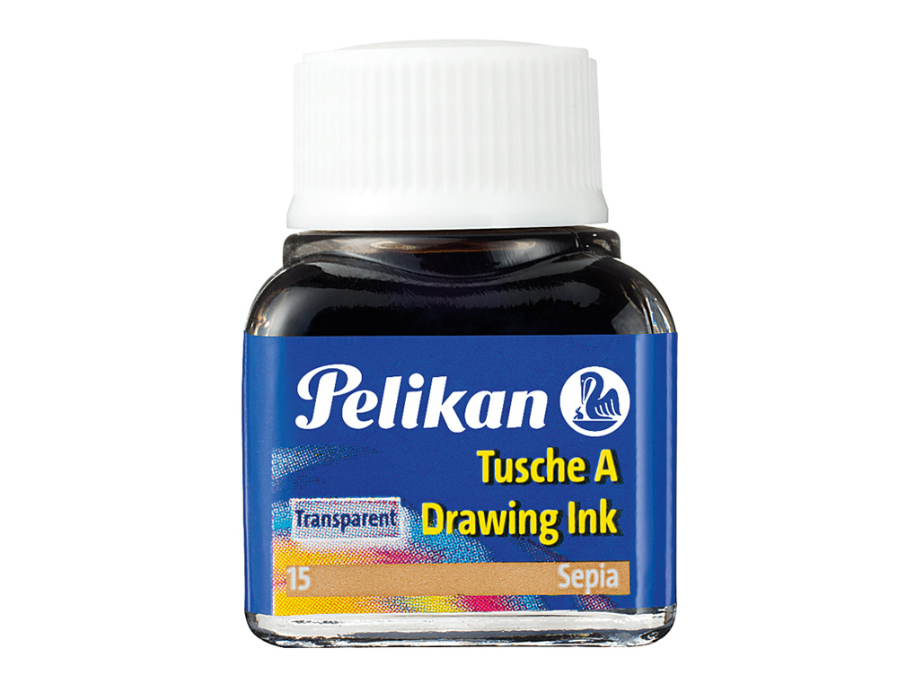 TINTA DA CHINA PELIKAN FRASCO 10 ML SEPIA