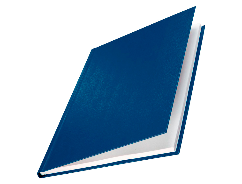 CAPA DE ENCADERNACAO CHANNEL RIGIDA 35567 AZUL LOMBADA A CAPACIDADE 36/70 FOLHAS