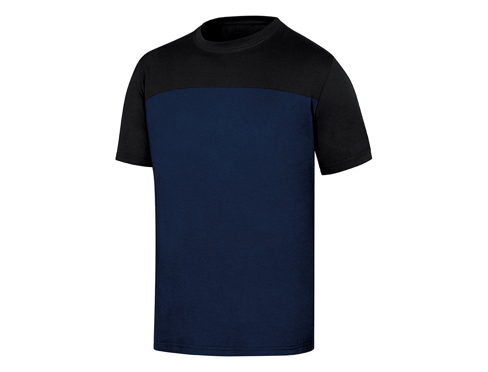 T-SHIRT DE ALGODAO DELTAPLUS COR AZUL TAMANHO S