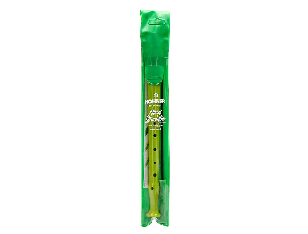 FLAUTA HOHNER 9508 COR VERDE BOLSA VERDE E TRANSPARENTE