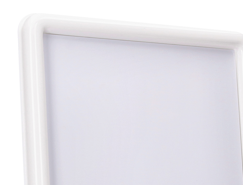 QUADRO BRANCO MANGETICO COM MARCADOR E APAGADOR 25 X 35 CM
