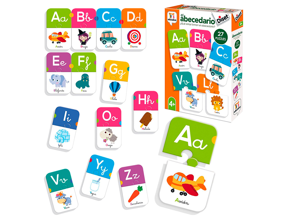 JOGO DISET EDUCATIVO O ABECEDRIO