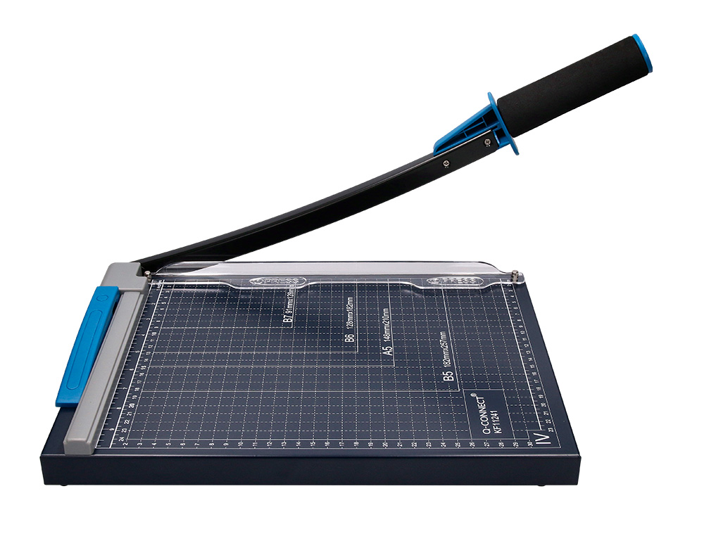 CISALHA Q-CONNECT METALICA DE ALANCA DIN A4 CAPACIDADE CORTE 10 FOLHAS