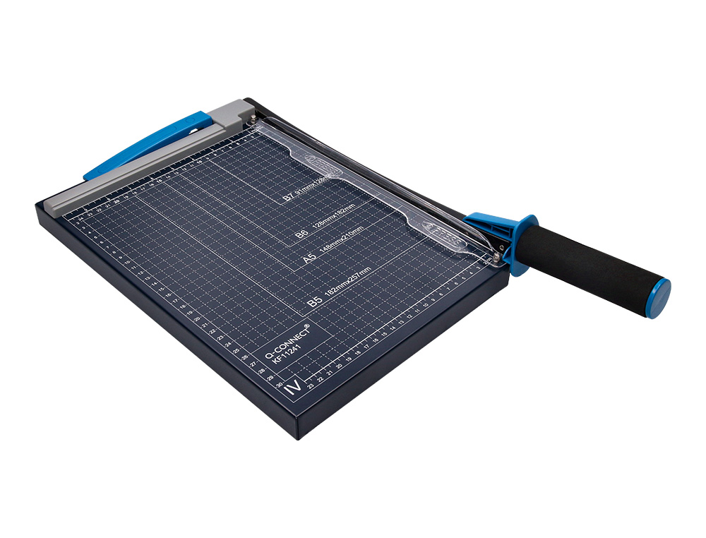 CISALHA Q-CONNECT METALICA DE ALANCA DIN A4 CAPACIDADE CORTE 10 FOLHAS