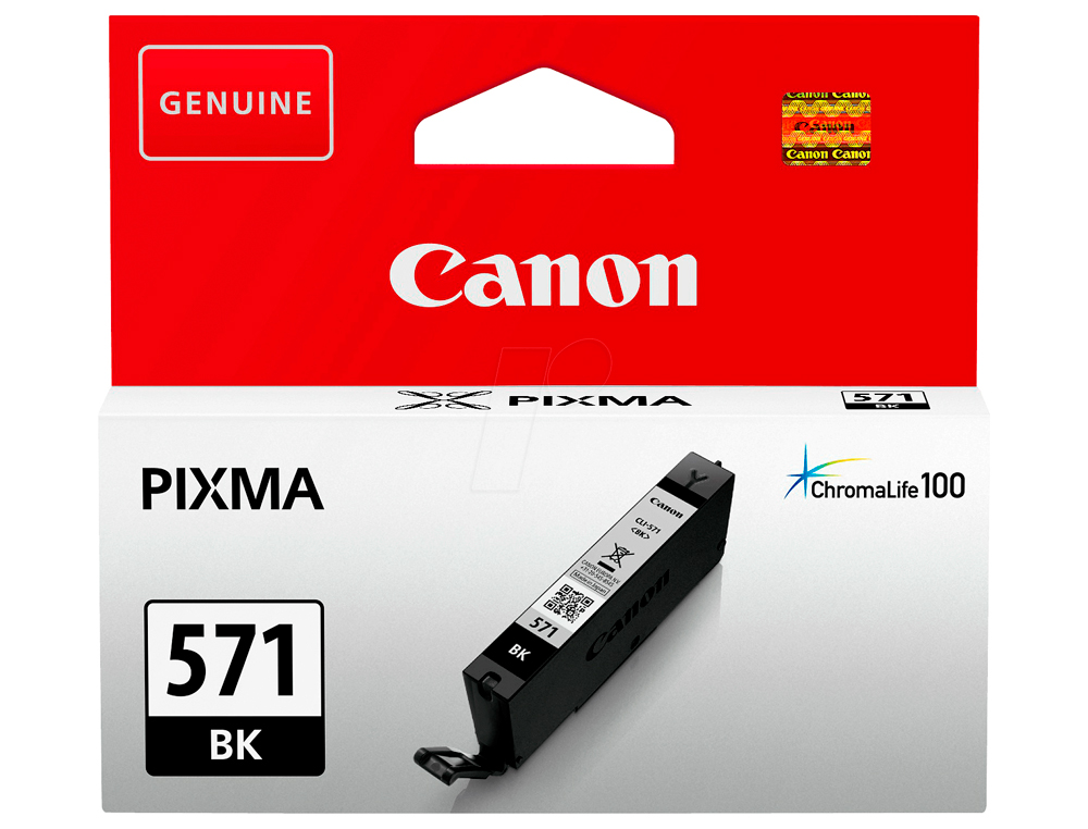 TINTEIRO CANON CLI-571 PIXMA MG6852 / TS6050 / TS8050 PRETO