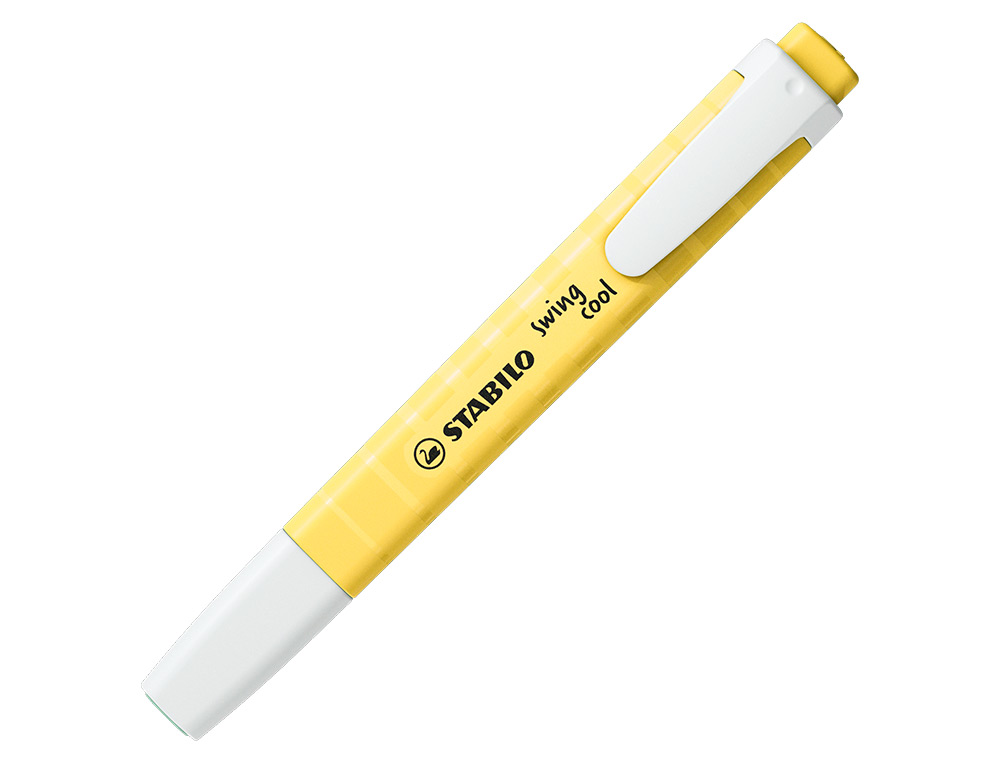 MARCADOR FLUORESCENTE STABILO SWING COOL PASTEL EXPOSITOR DE48 UNIDADES CORES SORTIDAS