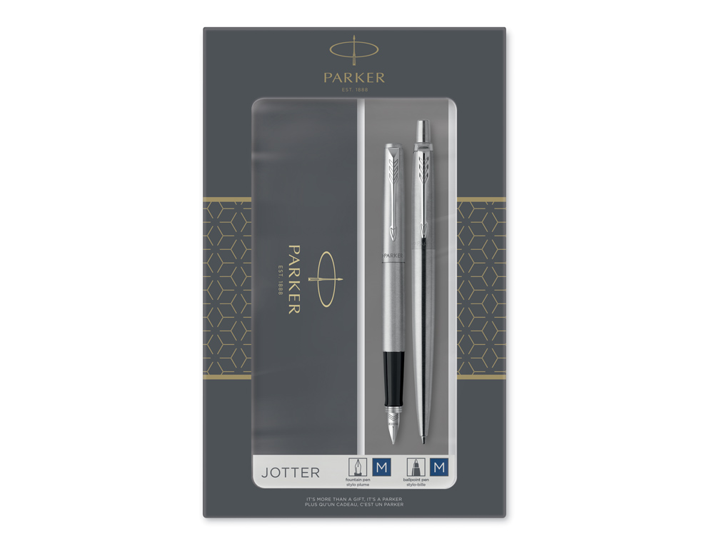 CONJUNTO PARKER DUO JOTTER AO CT ESFEROGRAFICA + CANETA