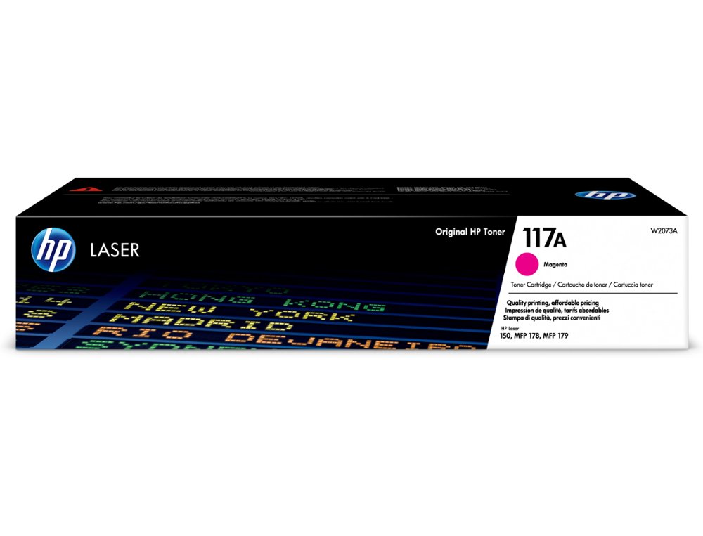 TONER HP 117A LASER COLOR 150A / 150NW / 178NW / 178NWG / 179FNW MAGENTA 700 PAGINAS