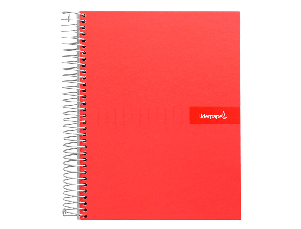 CADERNO ESPIRAL LIDERPAPEL CRAFTY DIN A5 CAPA FORRADA 80F 90 GR PAUTADO 7MM DUPLA MARGEM 6 FUROS CORES SORTIDAS