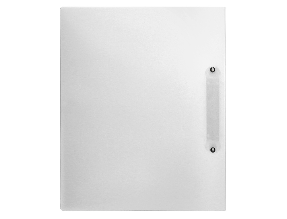 PASTA CANGURU LIDERPAPEL POLIPROPILENO DIN A4 2 ANEIS 40 MM MISTOS TRANSPARENTE