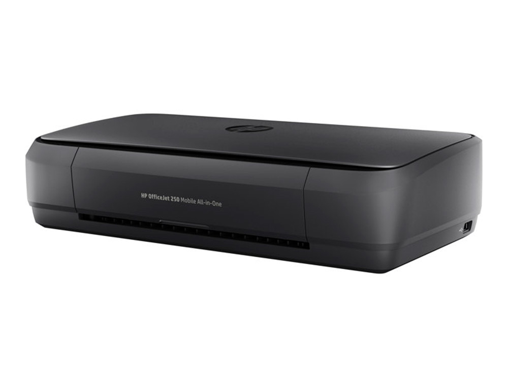 MULTIFUNCOES PORTATIL HP OFFICEJET 250 WIFI 4800X1200 TINTA 10 PPM PRETO 7 COR PPM SCANNER COPIADORA IMPRESSORA