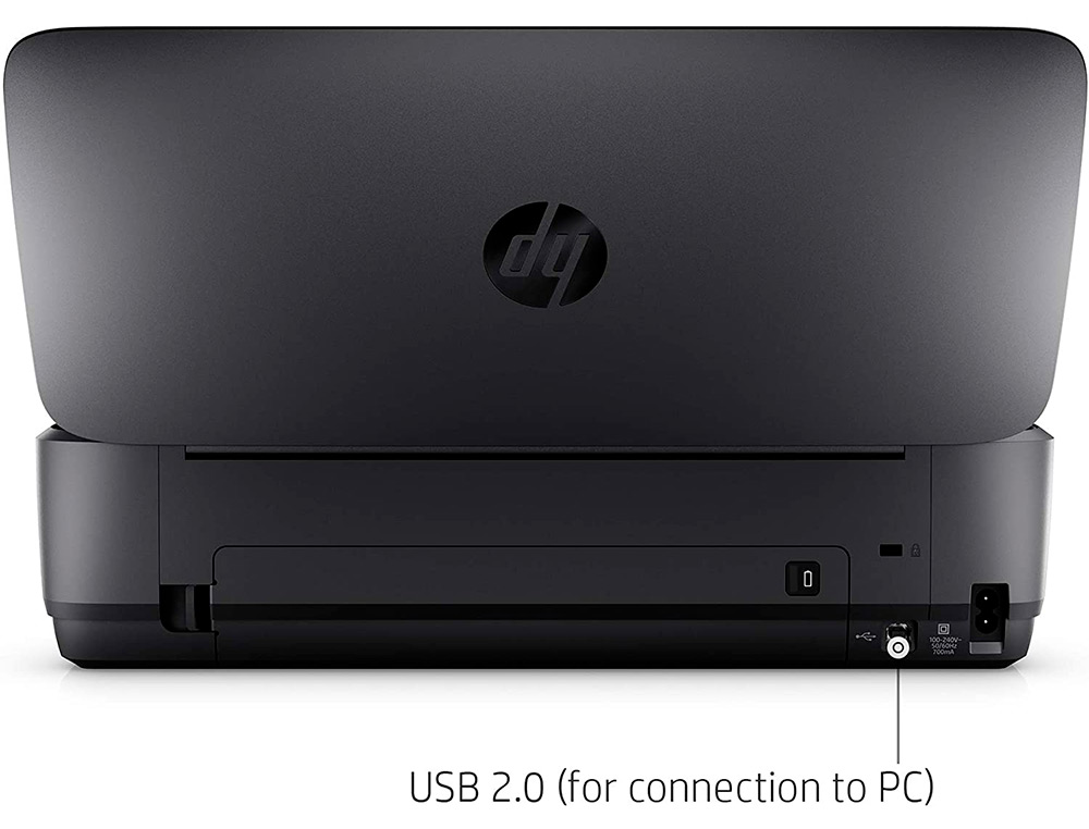 MULTIFUNCOES PORTATIL HP OFFICEJET 250 WIFI 4800X1200 TINTA 10 PPM PRETO 7 COR PPM SCANNER COPIADORA IMPRESSORA