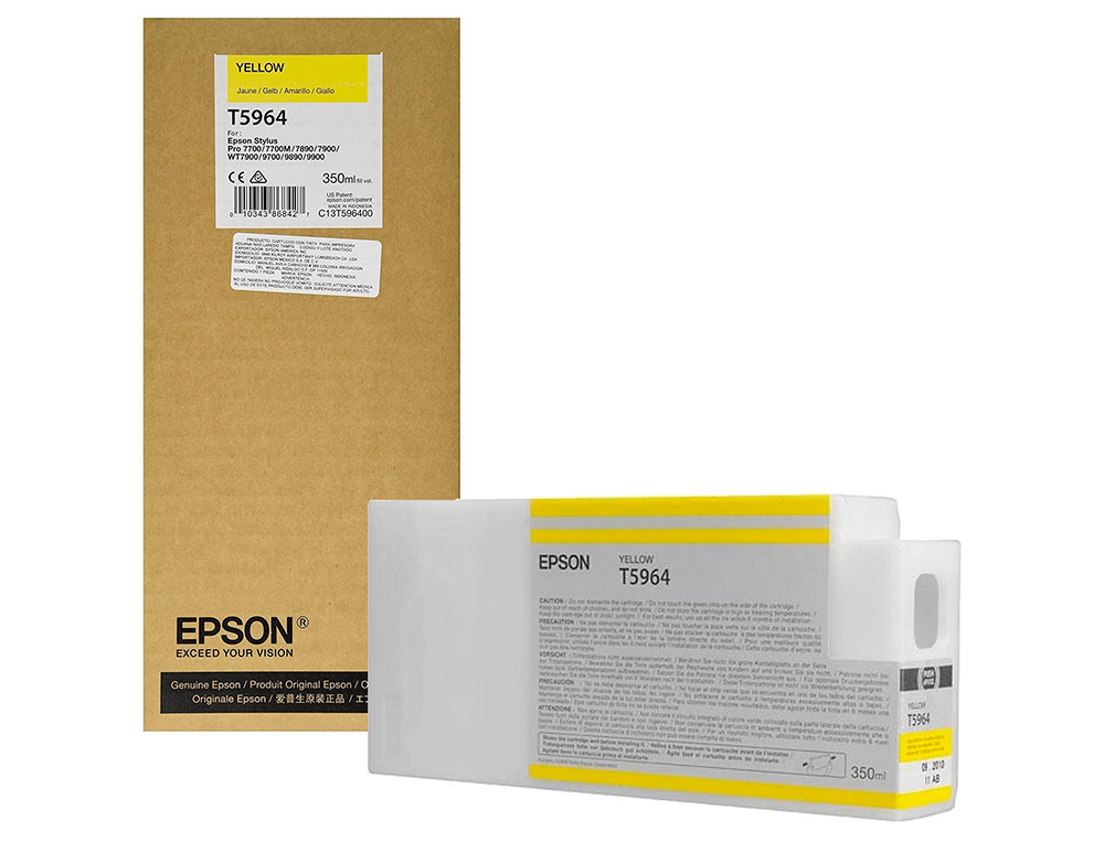 TINTEIRO EPSON GF STYLUS PHOTO 7900/9900 AMARELO