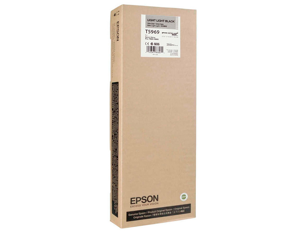 TINTEIRO EPSON GF STYLUS PHOTO 7900/9900 CINZA CLARO