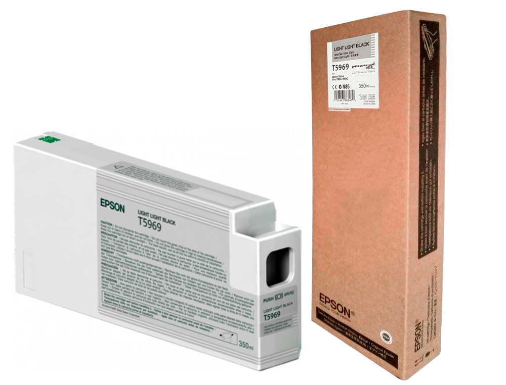 TINTEIRO EPSON GF STYLUS PHOTO 7900/9900 CINZA CLARO