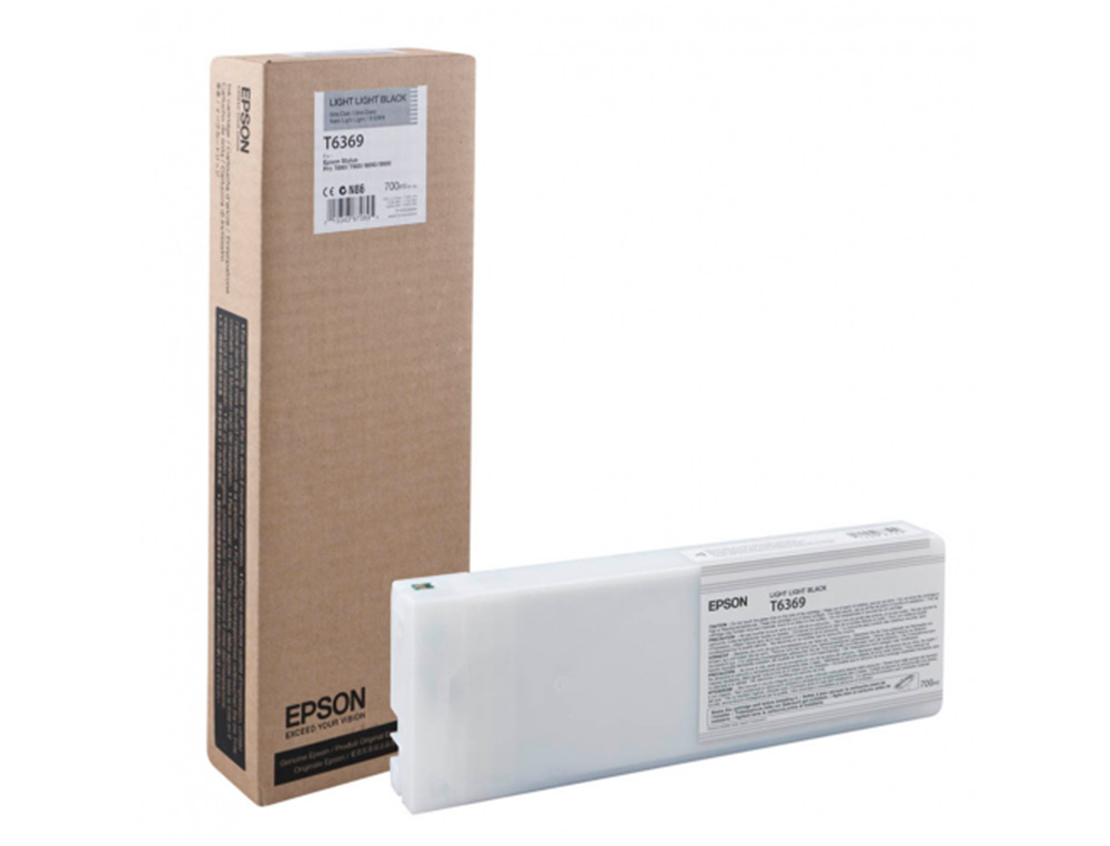 TINTEIRO EPSON GF STYLUS PHOTO 7900/9900 CINZA CLARO ALTA CAPACIDADE