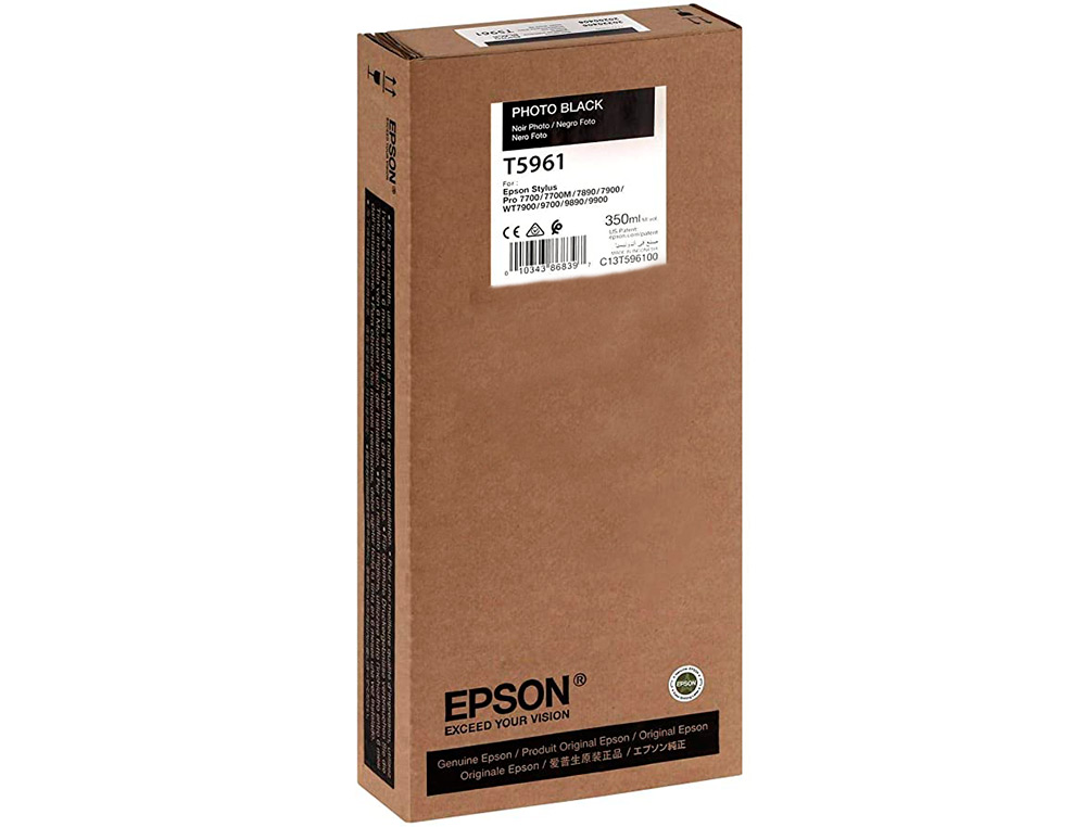 TINTEIRO EPSON GF STYLUS PHOTO 7900/9900 PRETO FOTO
