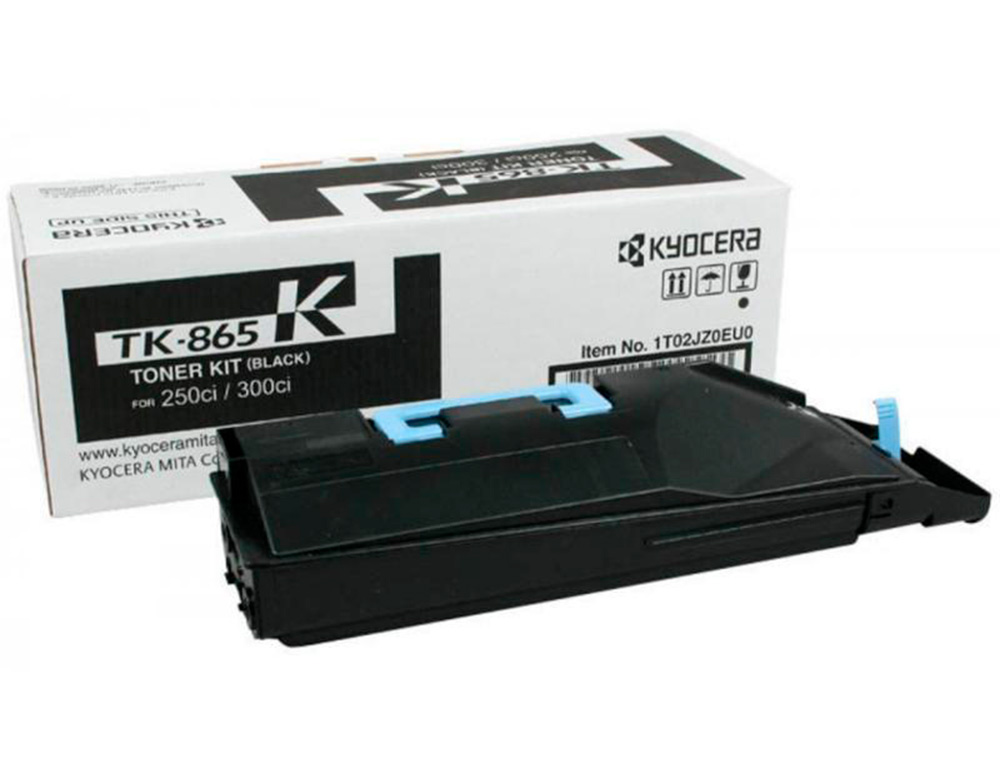 TONER KYOCERA -MITA TASKALFA 250CI / 300CI TK865K MFP TONER PRETO