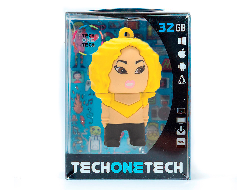 PEN DRIVE USB TECH ONE TECH SHASHA KIRA 32 GB