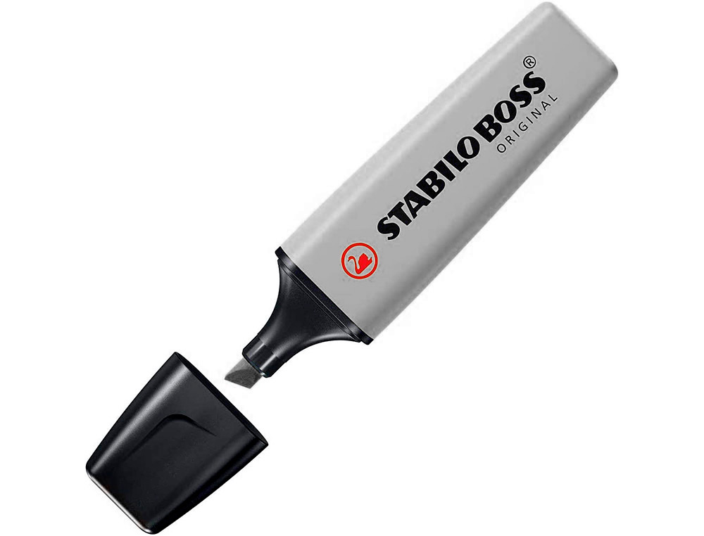 MARCADOR FLUORESCENTE STABILO BOSS 70 PASTEL ESTOJO DE 4 UNIDADES CORES NOVAS 2021 SORTIDAS