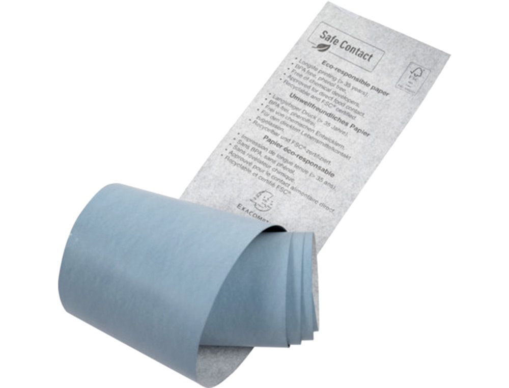 ROLO CALCULADORA EXACOMPTA SAFE CONTACT TERMICO 57 MM X 40 MM 52 G/M2