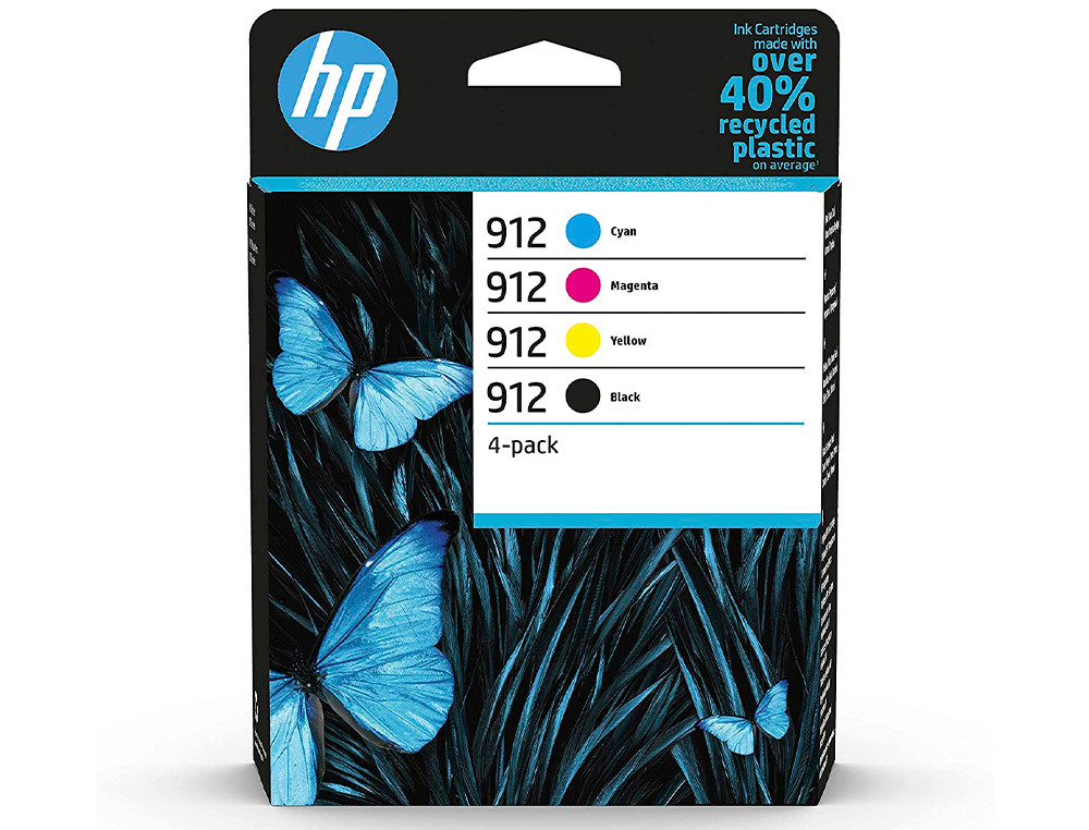 TONER HP 912 -6ZC74AE MULTI PACK PRETO / CIAN / MAGENTA / AMARELO
