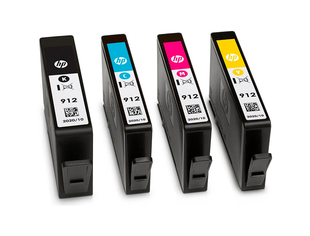 TONER HP 912 -6ZC74AE MULTI PACK PRETO / CIAN / MAGENTA / AMARELO