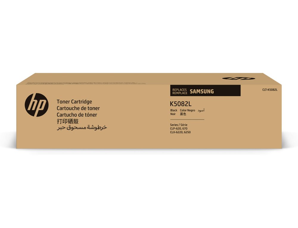 TONER SAMSUNG LASER CLT-K5082L PRETO 5000 PAGINAS