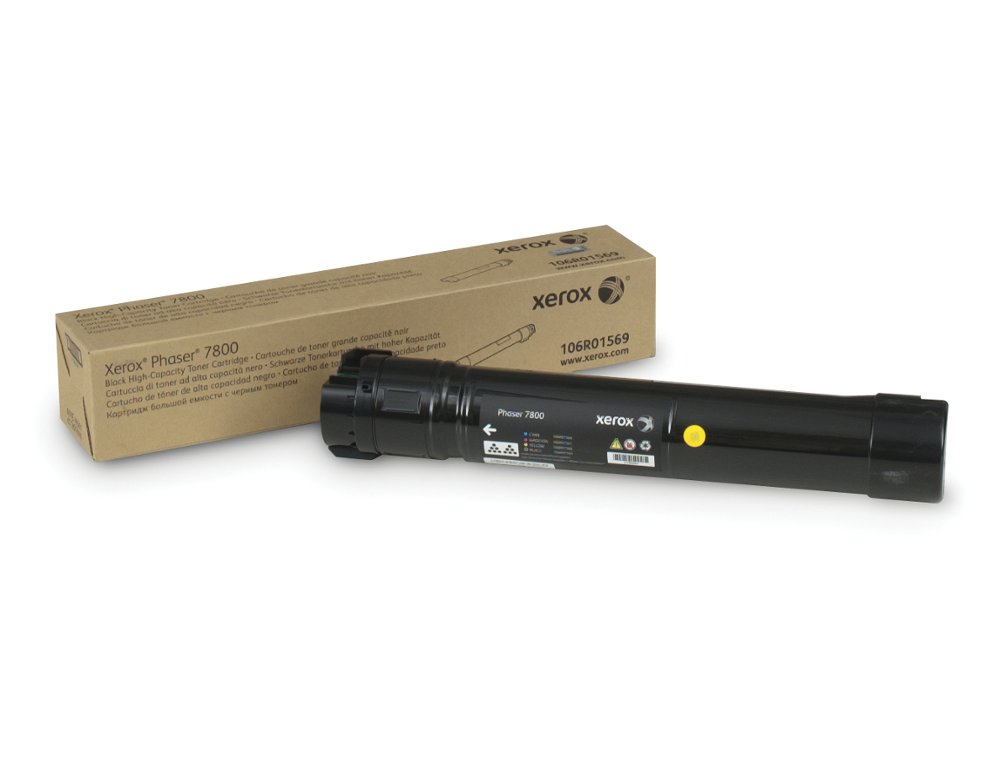 TONER XEROX LASER PHASER 7800 ALTA CAPACIDADE PRETO 17200 PAGINAS