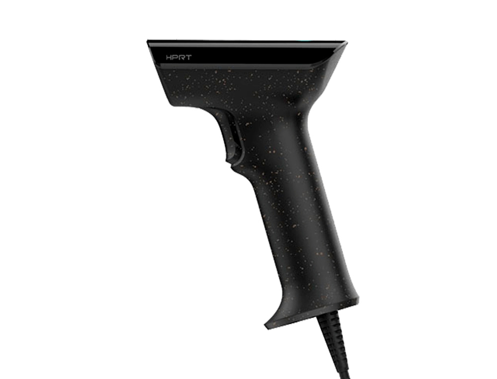 LEITOR CODIGO DE BARRAS HPRT IMAGER 2D IP42 ATE 20 CM DE DISTANCIA 640X480 PIXEIS USB COR PRETO