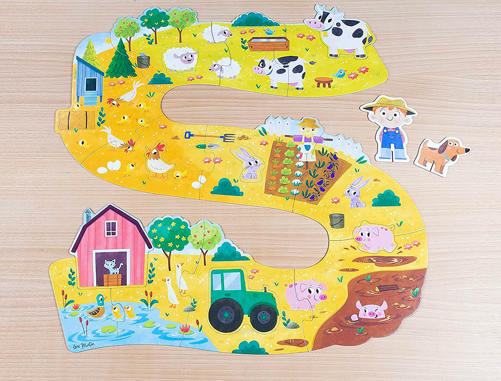 PUZZLE GOULA XXL QUINTAS 18 PECAS