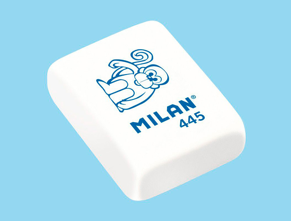 BORRACHA MILAN 445 BLISTER DE 5 UNIDADES