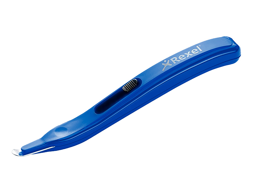 SACA AGRAFES REXEL EXTRAC-IT MAGNETICO PINCA COR AZUL