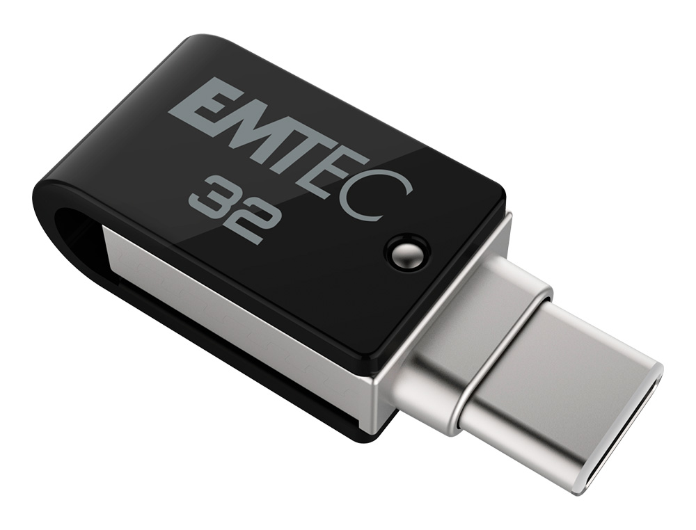 PEN DRIVE EMTEC USB 3.2 DUAL MOBILE & GO TYPE-C /USB 32 GB