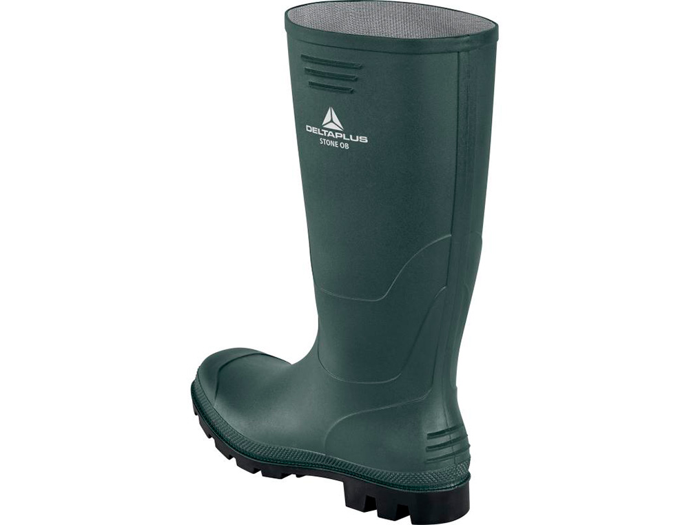 BOTAS DELTAPLUS DE SEGURANCA STONE PVC VERDE SOLA DE PITOES TAMANHO 42